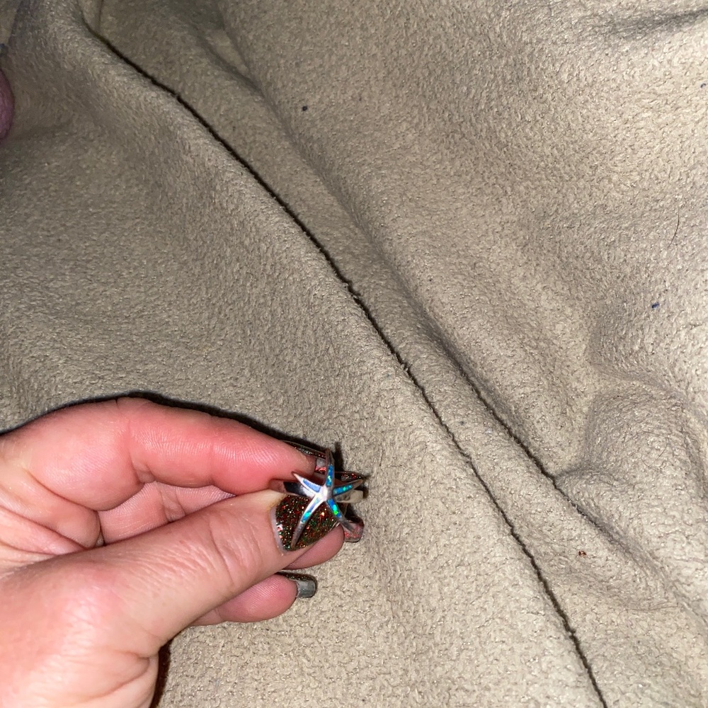 Sterling silver handmade ring
